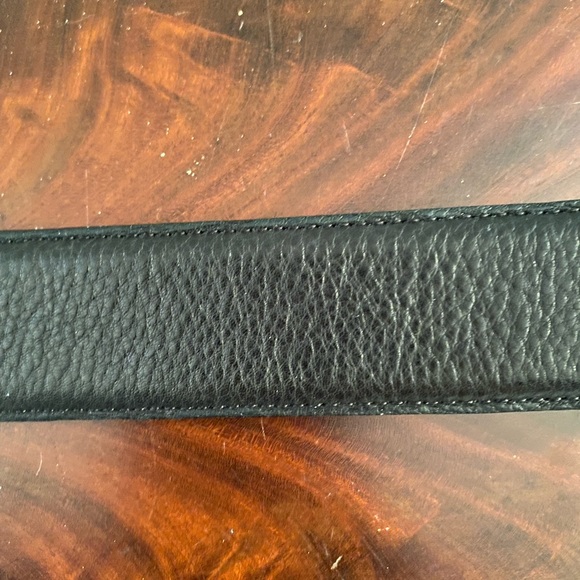 Jos. A. Bank Italian Soft Leather Black Belt Size 44 New with Tag - Picture 5 of 9